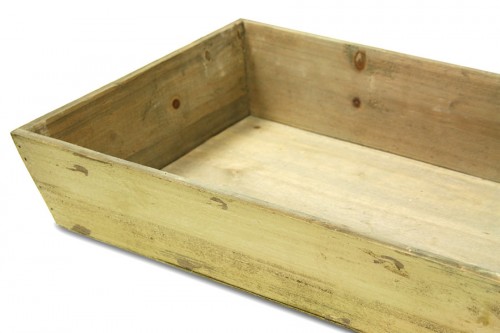 Magic beige wooden tray