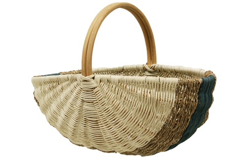 Cesta para setas ratan tres colores (a)