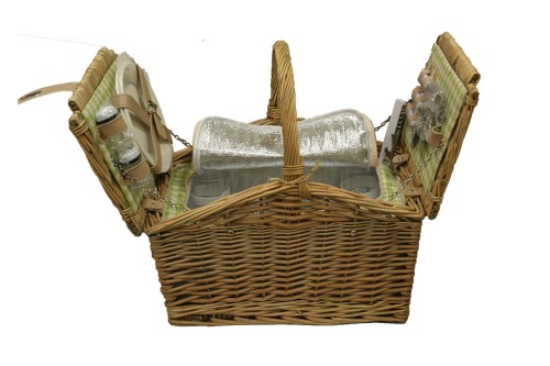cesta mimbre picnic