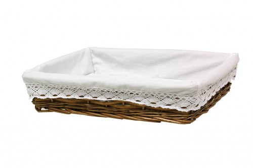 Oatmeal tray with cloth