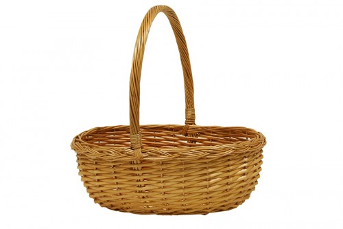 Panier en osier d'orge