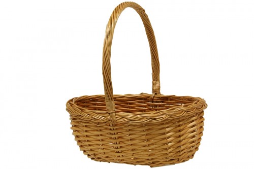 Panier en osier d'orge