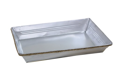 Bandeja metalica con cuerda