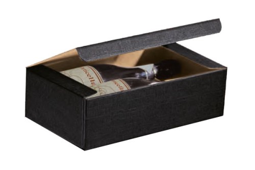 Estuche 2 bot. Seda negro