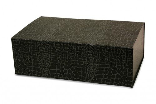 Caja plegable negra