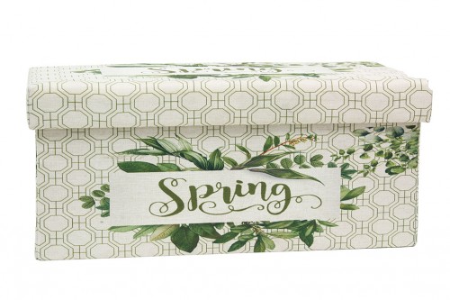 Spring folding trunk