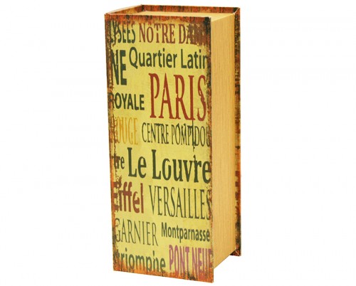 Boîte pour 1 bouteille livre louvre