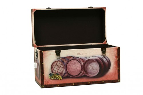 Rustic barrels wine trunk