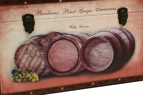 Rustic barrels wine trunk