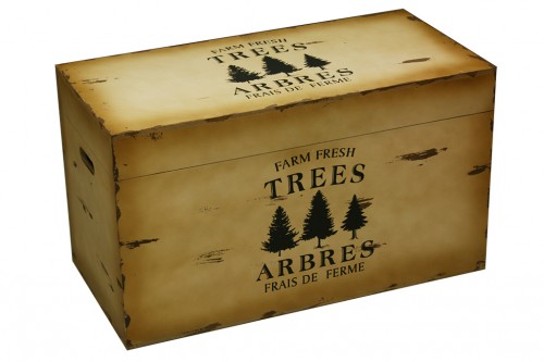 Rustic trunk trees