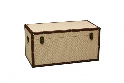 Rustic fabric trunk