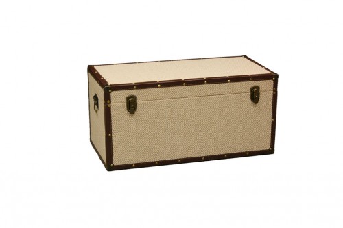 Rustic fabric trunk