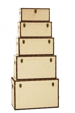 Baules tela rustica