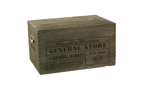 Caja madera general store