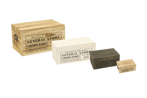 Caja madera general store