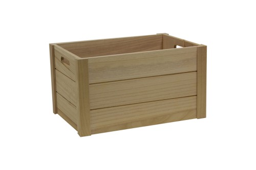 Caja de madera natural especial