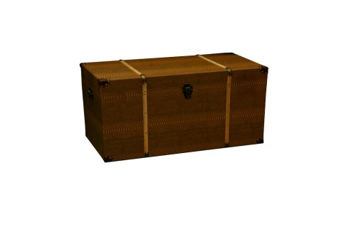 Vintage Wooden Trunk