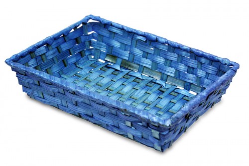 Blue natural tray