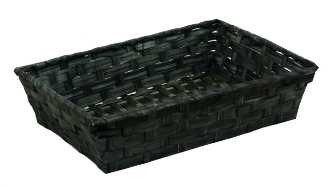 Black natural tray