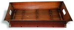 Brown bamboo tray