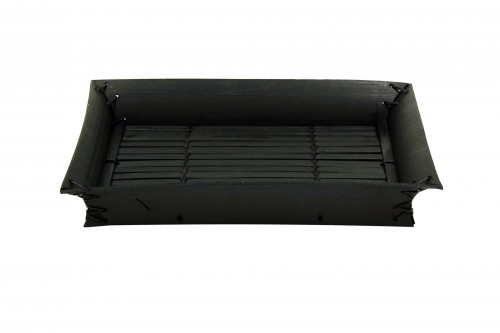 Black bamboo tray