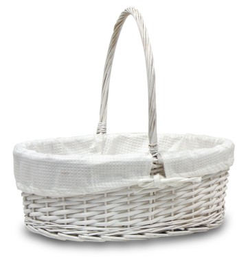 Cesta blanca tamaño b set grande