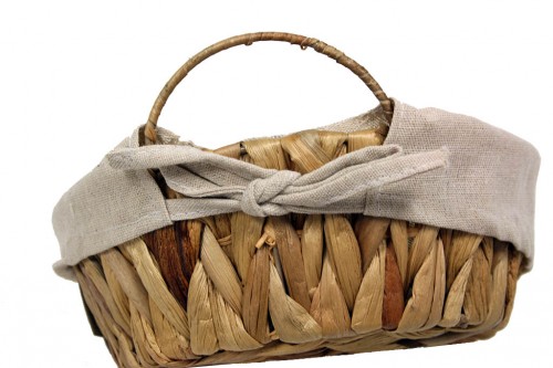 Basket with small enea cloth