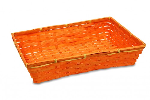 Orange leuchtendes Tablett