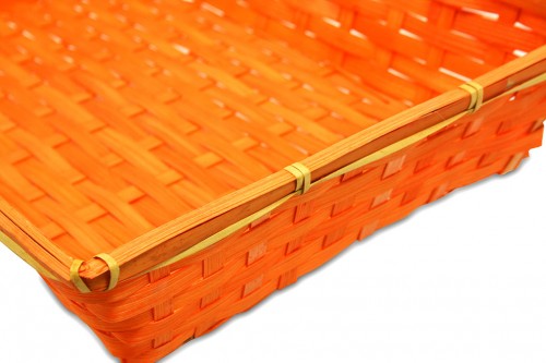 Orange vivid tray