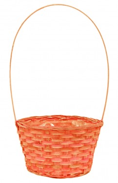 Panier orange cheap avec plasqtique