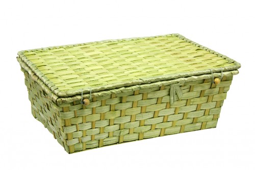 Yellow bamboo plast briefcases