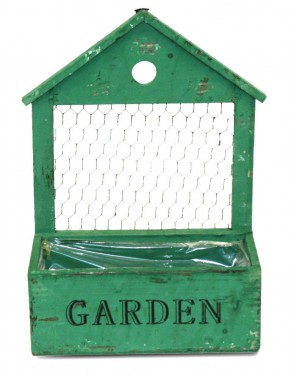 Garden house green planter