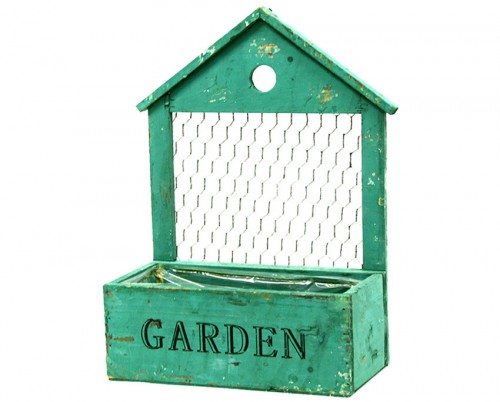 Garden house green planter