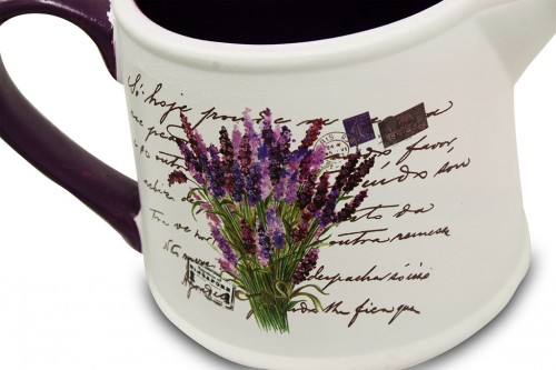 lavender pitcher