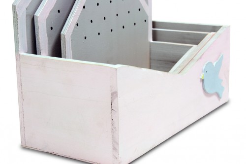 S/3 envelope pink planter