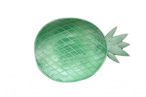 Green pineapple tray