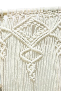 Macramé avec 3 étagères