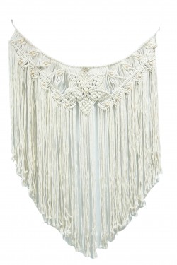 fleur de macramé