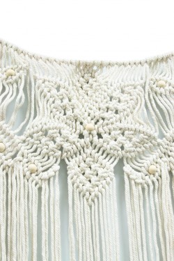 fleur de macramé