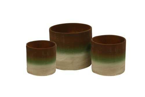 Macatero de ceramica cilindrico degradado