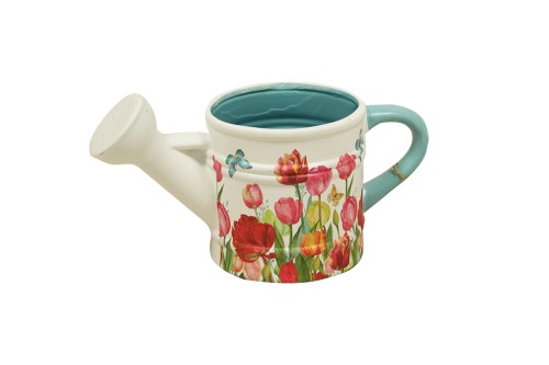 macetero ceramica regadera