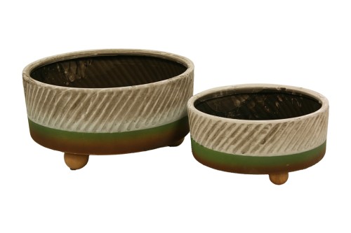 Maceteros rusticos ceramica
