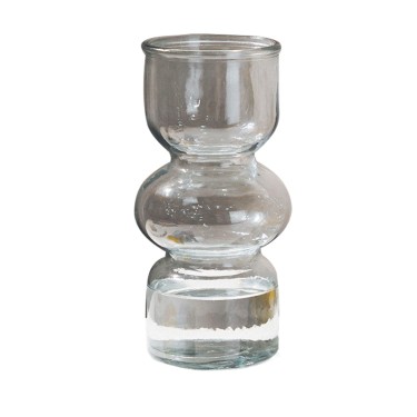 Vase en Verre Transparent Trois Formes