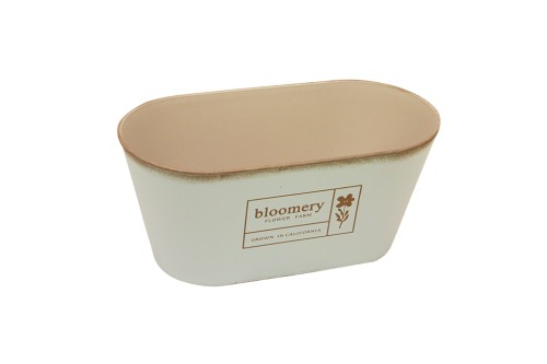 Macetero plastico bloomery azul