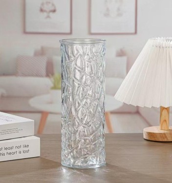 Jarrón transparente