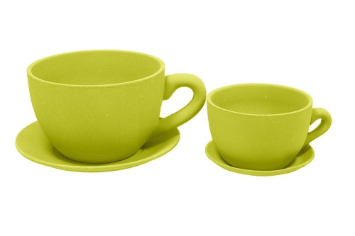 Taza verde s/2