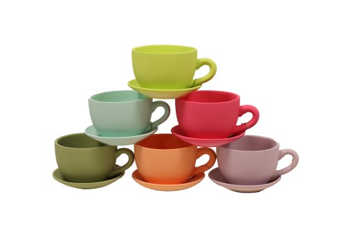 Tazas varios colores s/12
