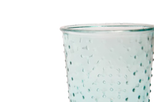 Jarrón para flores azul