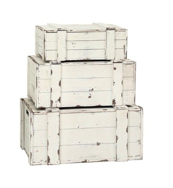 Caja de madera con tapa old s/3