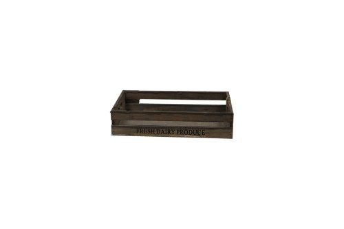 Bandeja de madera rectangular